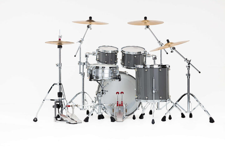 Pearl Reference ONE 4 - Piece Shell Pack - Maple/Birch/Mahogany Shells, MasterCast Hoops, Putty Grey Finish - Ev - Entz Music