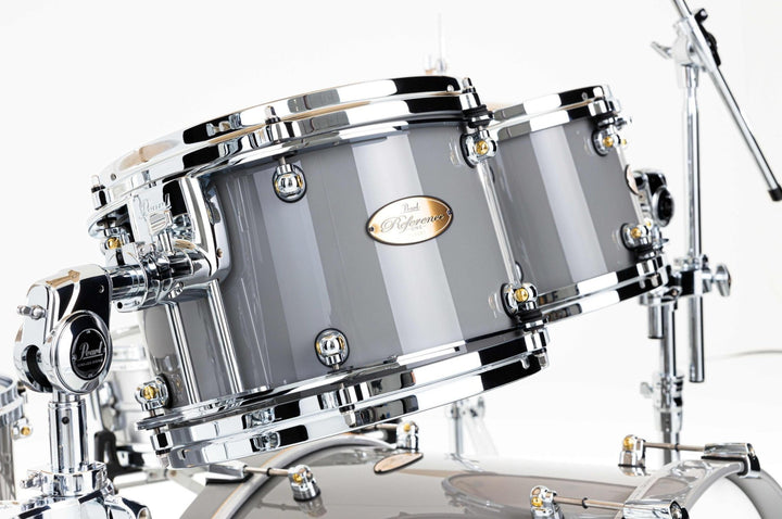 Pearl Reference ONE 4 - Piece Shell Pack - Maple/Birch/Mahogany Shells, MasterCast Hoops, Putty Grey Finish - Ev - Entz Music