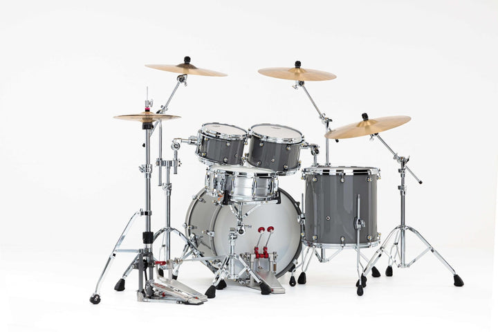 Pearl Reference ONE 4 - Piece Shell Pack - Maple/Birch/Mahogany Shells, MasterCast Hoops, Putty Grey Finish - Ev - Entz Music