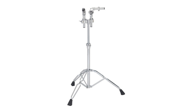 Pearl T - 935 Double Tom Stand – Adjustable Dual Tom Holder with Uni - Lock Tilters - Ev - Entz Music