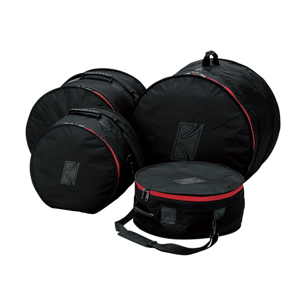 TAMA Standard Series Drum Bag Set DSS48S – Durable 4-Piece Drum Bags for 18" Bass Drum, 12" Tom, 14" Floor Tom, and 14" Snare