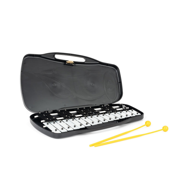 Percussion Plus 25 note chromatic junior glockenspiel - Black - Ev - Entz Music