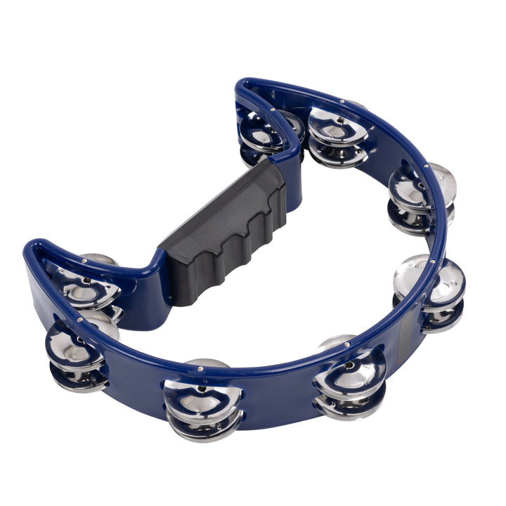 Percussion Plus Half Moon Tambourine - Double Row Jingles in Various Colours (PP486) - Ev - Entz Music