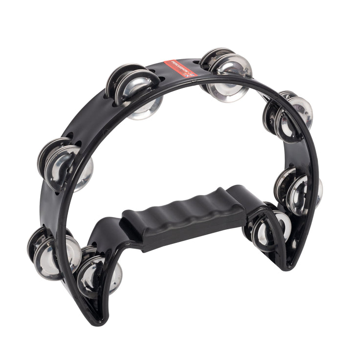 Percussion Plus Half Moon Tambourine - Double Row Jingles in Various Colours (PP486) - Ev - Entz Music