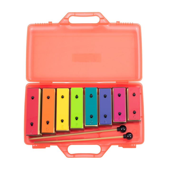 Percussion Plus set of 8 chime bars with case - Ev - Entz Music