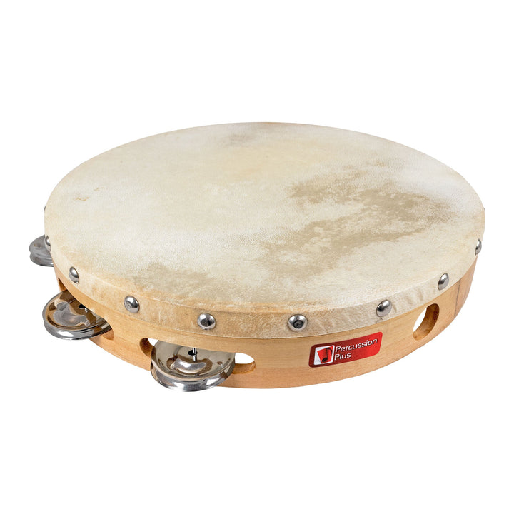 Percussion Plus wood shell tambourine - 10" - Ev - Entz Music