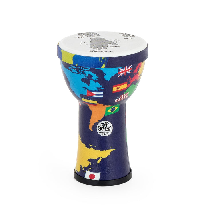 Percussion Plus World Slap Djembe 6 x 6" pack - pre - tuned - Ev - Entz Music