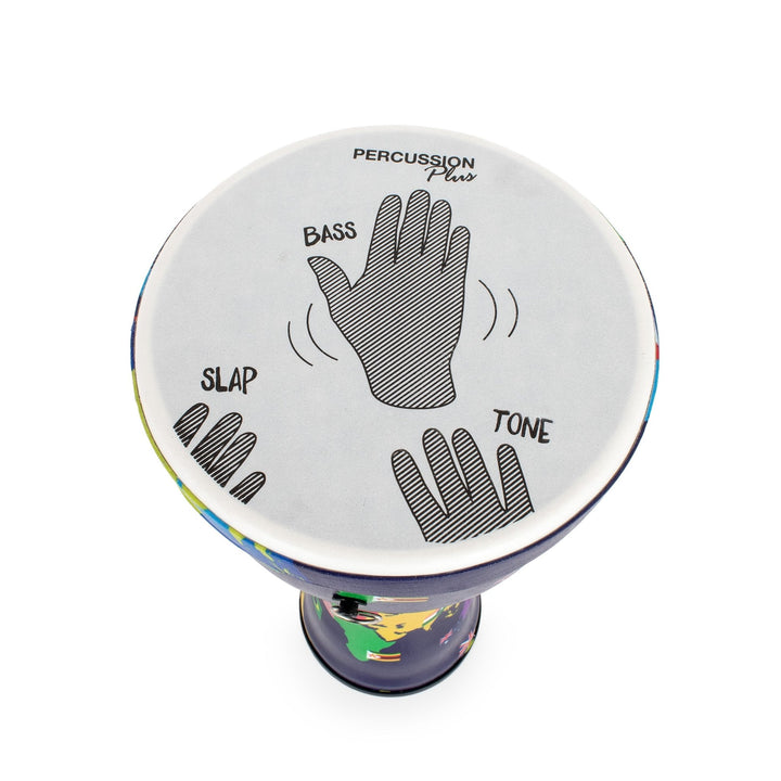Percussion Plus World Slap Djembe mixed 4 pack - pre - tuned - Ev - Entz Music
