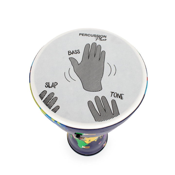 Percussion Plus World Slap Djembe Pre - Tuned Education Packs - Perfect for Group Music Lessons & Classroom Drumming | 2024 Edition - Ev - Entz Music