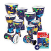 Percussion Plus World Slap Djembe Pre - Tuned Education Packs - Perfect for Group Music Lessons & Classroom Drumming | 2024 Edition - Ev - Entz Music