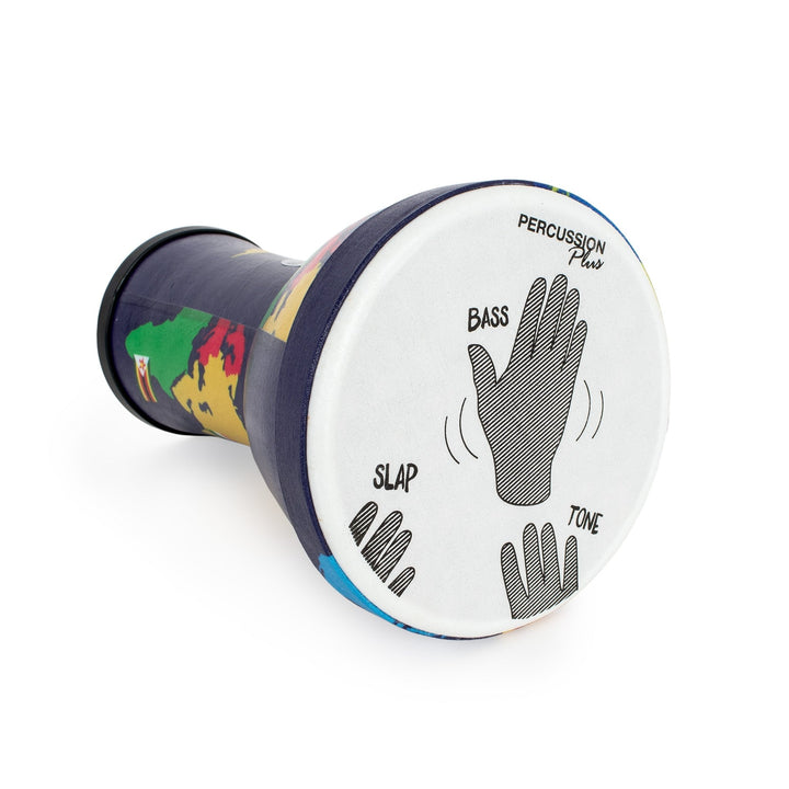 Percussion Plus World Slap Djembe – Pre - Tuned Educational Djembe Drum (Multiple Sizes) - Ev - Entz Music