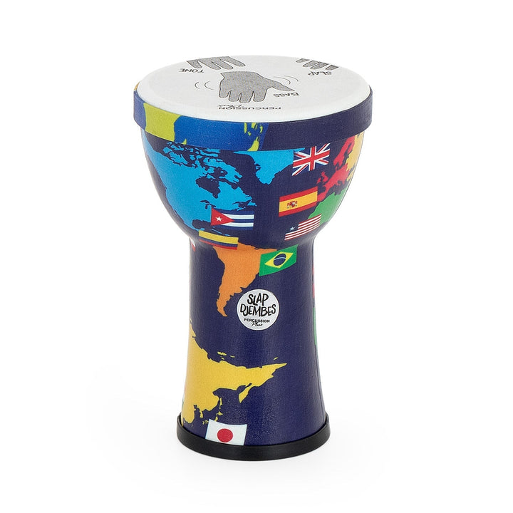 Percussion Plus World Slap Djembe – Pre - Tuned Educational Djembe Drum (Multiple Sizes) - Ev - Entz Music