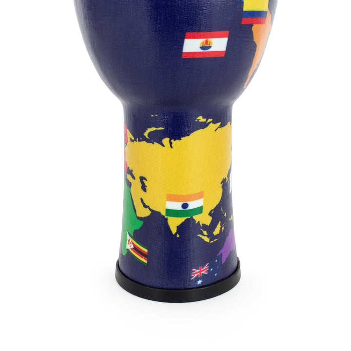 Percussion Plus World Slap Djembe – Pre - Tuned Educational Djembe Drum (Multiple Sizes) - Ev - Entz Music