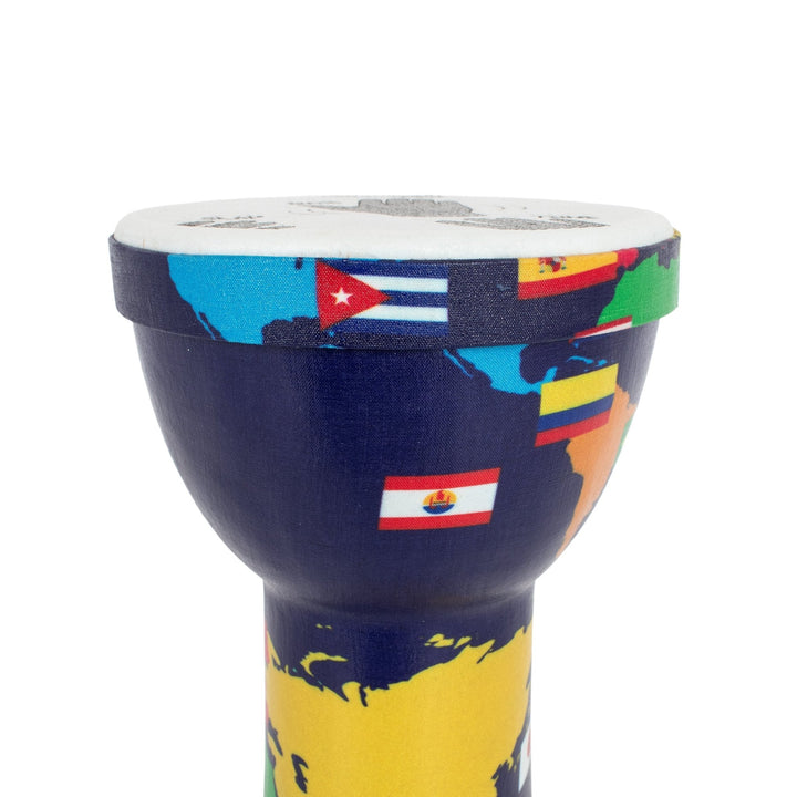 Percussion Plus World Slap Djembe – Pre - Tuned Educational Djembe Drum (Multiple Sizes) - Ev - Entz Music