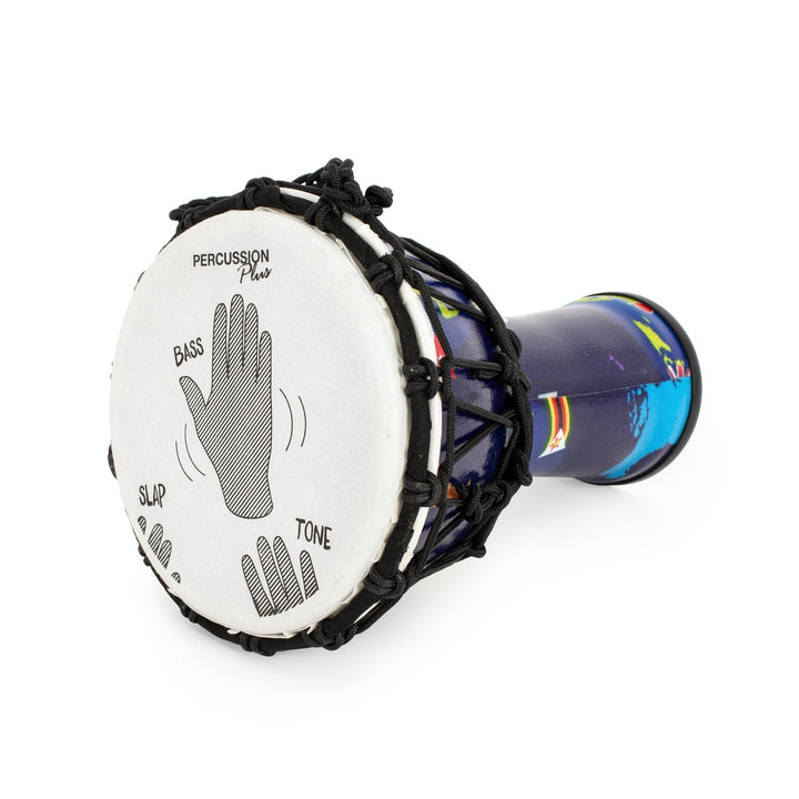 Percussion Plus World Slap Djembe rope tuned - 7 inch - Ev - Entz Music