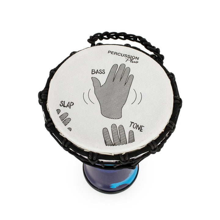 Percussion Plus World Slap Djembe rope tuned - 7 inch - Ev - Entz Music