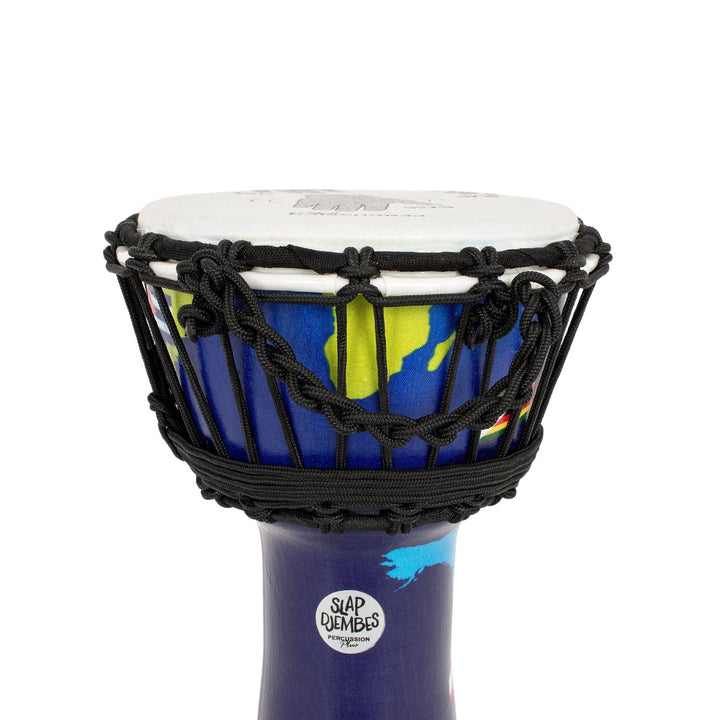 Percussion Plus World Slap Djembe rope tuned - 7 inch - Ev - Entz Music