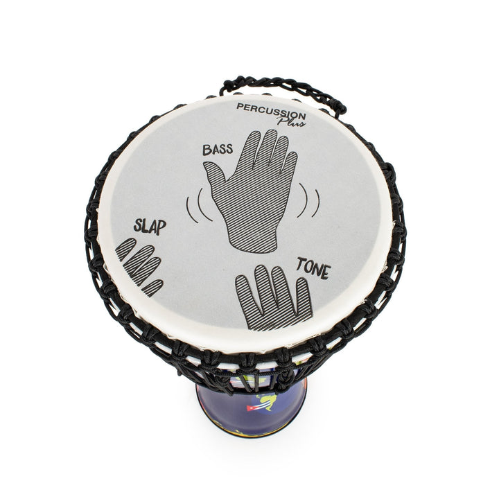 Percussion Plus World Slap Djembe Rope Tuned Education Packs - 10 and 15 Player Sets for Group Music Lessons | 2024 Edition with Andy Gleadhillâ€™s Slap Djembe Book - Ev - Entz Music