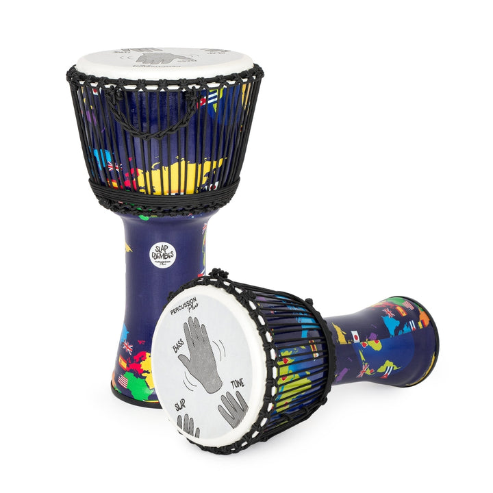 Percussion Plus World Slap Djembe Rope Tuned Education Packs for KS3 & KS4 - 12 and 16 Player Options | 2024 Edition with Andy Gleadhillâ€™s Slap Djembe Book - Ev - Entz Music