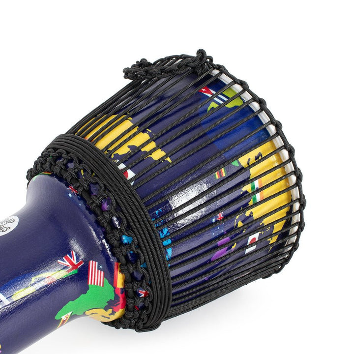 Percussion Plus World Slap Djembe Rope Tuned Education Packs for KS3 & KS4 - 12 and 16 Player Options | 2024 Edition with Andy Gleadhillâ€™s Slap Djembe Book - Ev - Entz Music