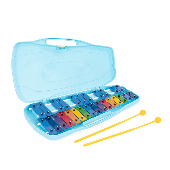 Percussion Workshop 27 colour note chromatic glockenspiel with case - Ev - Entz Music