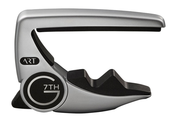 G7th Performance 3 Capo – Adaptive Radius Technology for Acoustic & Electric Guitars (Silver)