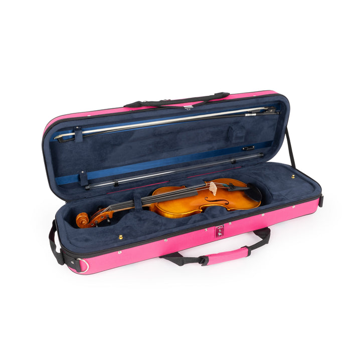 Tom & Will Classic 4/4 Full Size Violin Gig Case - Hot Pink (43VL44-630)