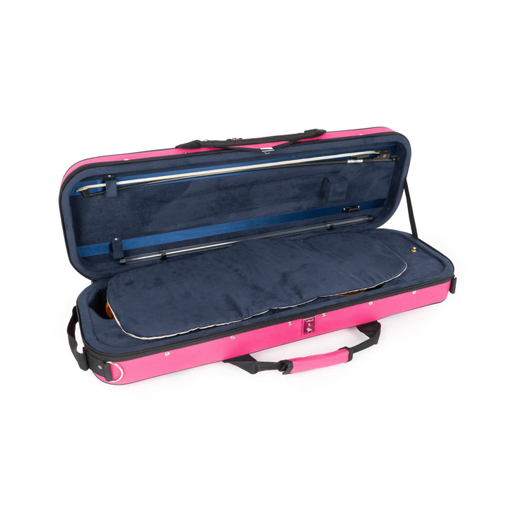 Tom & Will Classic 4/4 Full Size Violin Gig Case - Hot Pink (43VL44-630)