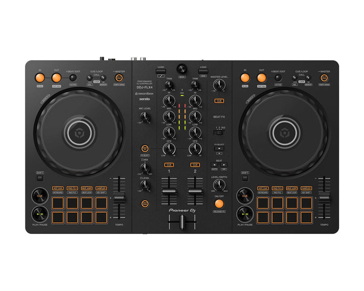 Pioneer DDJ - FLX4 2 - Channel DJ Controller for rekordbox and Serato DJ Pro - Ev - Entz Music