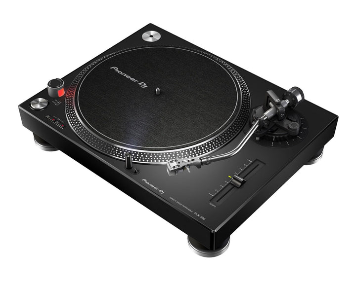 Pioneer PLX - 500 BLACK PRO DJ Hi Torq S - Tonearm Direct Drive Turntable - Ev - Entz Music