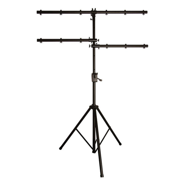 Power Crank - Up Lighting Stand - Adjustable Height for 12 PAR Lights - Ev - Entz Music