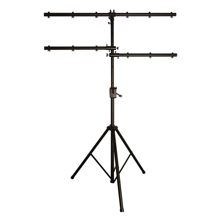 Power Crank - Up Lighting Stand - Adjustable Height for 12 PAR Lights - Ev - Entz Music