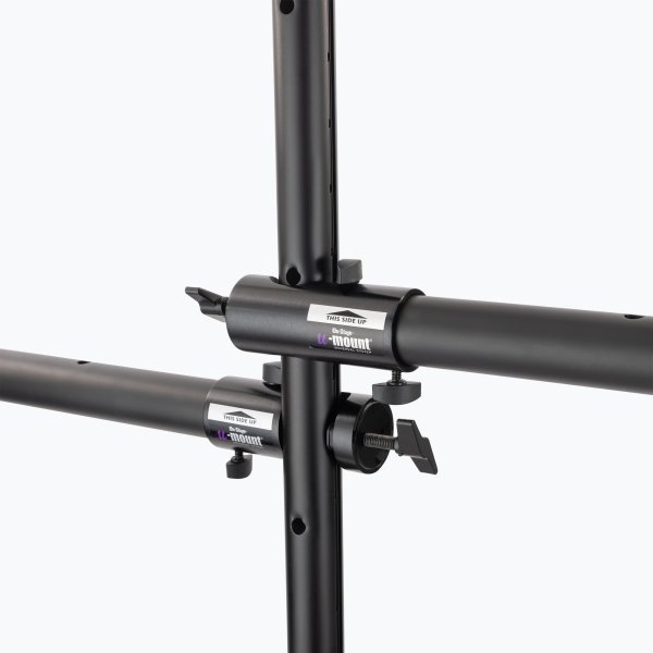 Power Crank - Up Lighting Stand - Adjustable Height for 12 PAR Lights - Ev - Entz Music