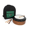 Percussion Plus Percussion Plus rosewood hand-tuneable bodhran with case and tippers - 16 inch - image 1