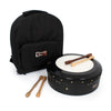 Percussion Plus Percussion Plus black hand-tuneable bodhran with case and tippers - 14 inch - image 1