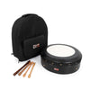 Percussion Plus Percussion Plus black hand-tuneable bodhran with case and tippers - 16 inch - image 1