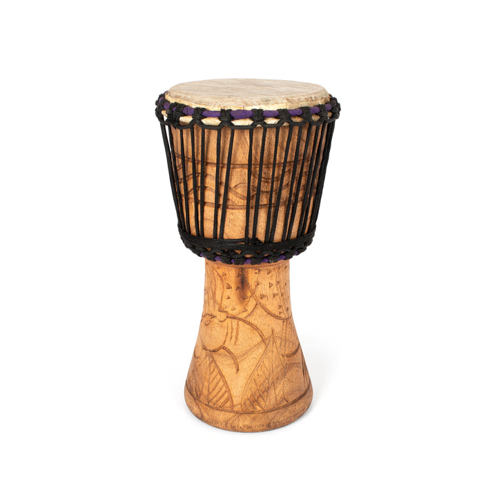 Percussion Plus Percussion Plus Honestly Made Ghanaian djembe - rope tuned - 7 inch (head) - image 6