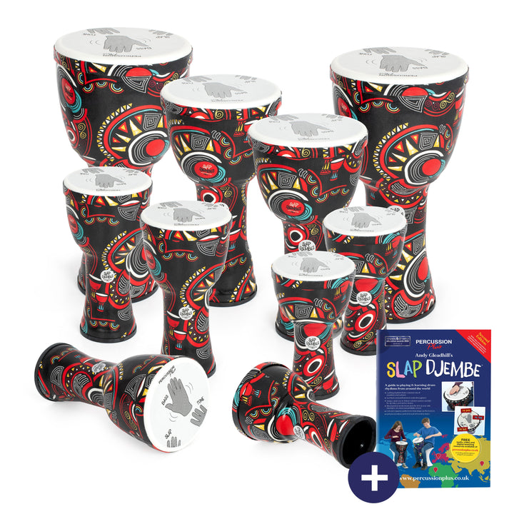 Percussion Plus Percussion Plus Carnival Slap Djembe 10 pack - pre-tuned - image 1