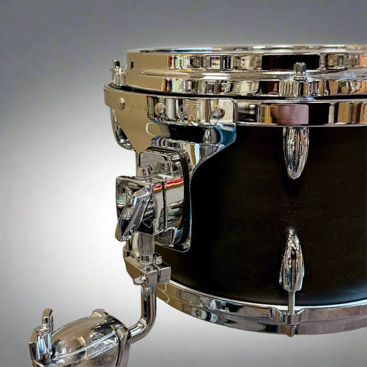 Pre - Owned Gretsch Renown Drum Kit - Satin Black | 10x7, 12x8, 16x14, 22x18 - Ev - Entz Music