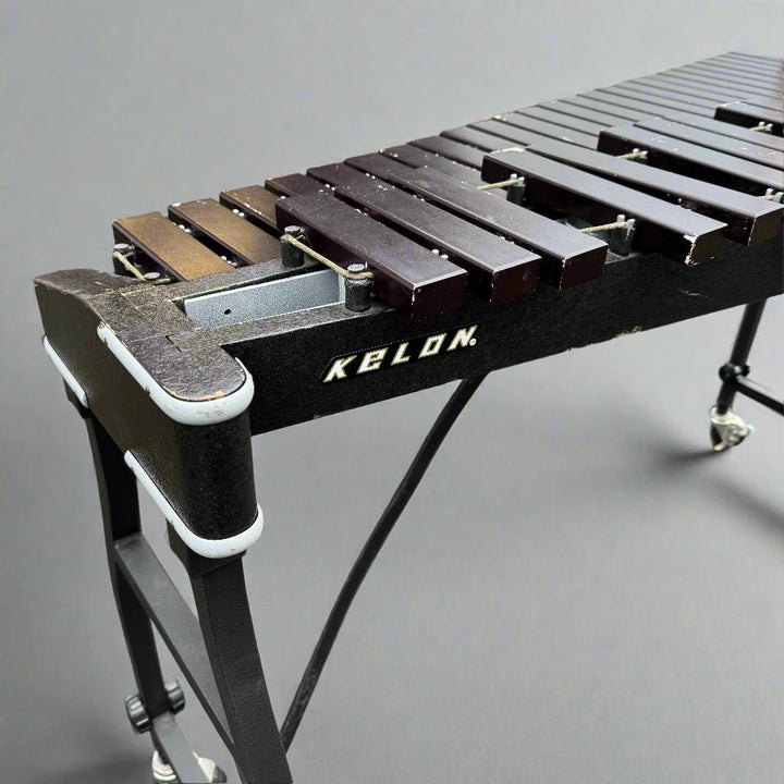 Pre - Owned Musser M51 3.5 - Octave Xylophone – Ex - Military, Kelon Bars, Folding Legs - Ev - Entz Music