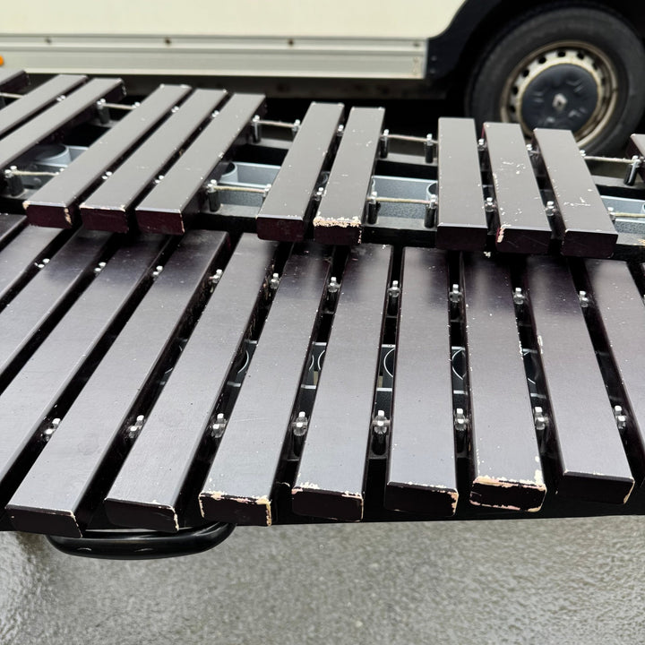 Pre - Owned Musser M51 3.5 - Octave Xylophone – Ex - Military, Kelon Bars, Folding Legs - Ev - Entz Music