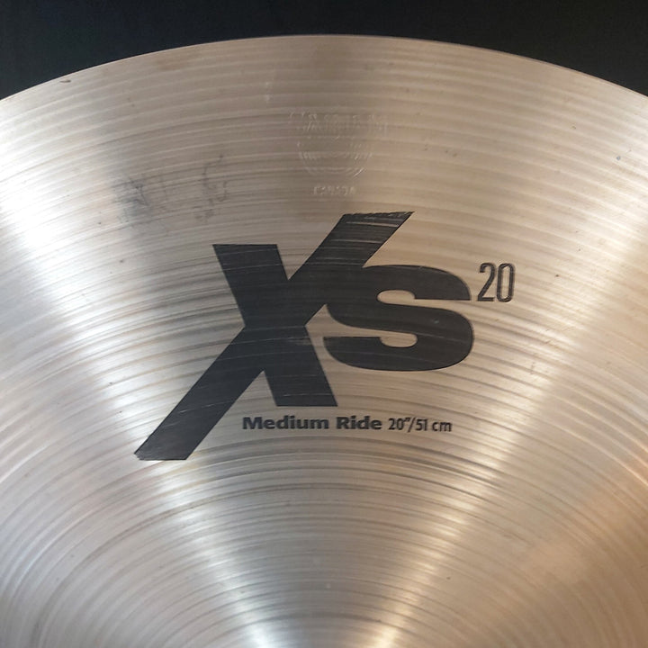 Pre - Owned Sabian XS20 20" Medium Ride Cymbal - Ev - Entz Music