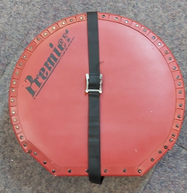 Premier vintage drum case in Red circa 1970
