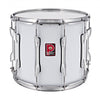 Premier Marching Parade 14" x 12" Snare Drum – White with 6 - Ply Poplar Shell and Chrome Hardware - Ev - Entz Music