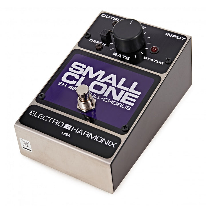 Side view of Small Clone chorus pedal

