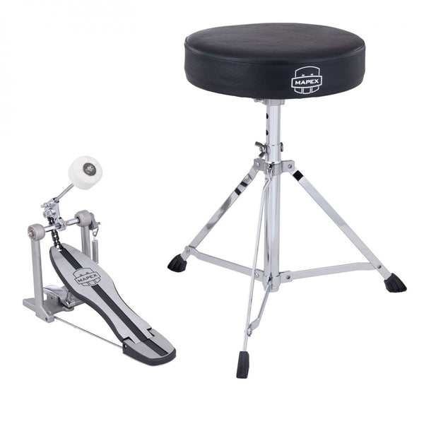 Mapex HP-TP250 – Drum Throne & Bass Pedal Pack