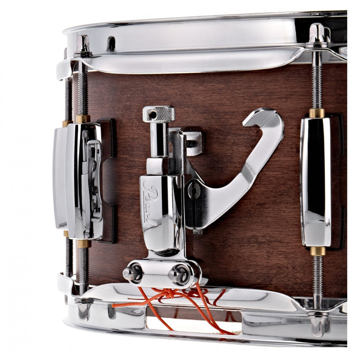 Pearl Modern Utility Snare Drum - Side View Highlighting SR-700 Throw-Off