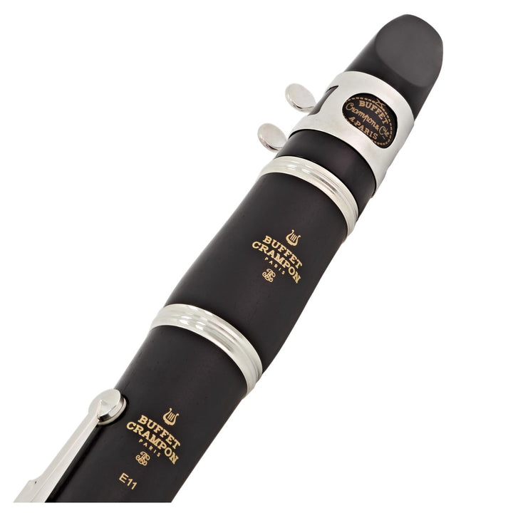 Buffet E11 Clarinet Thumb Rest and Barrel Detail

