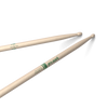 Promark Classic Forward 5B Raw Hickory Drumstick, Oval Wood Tip