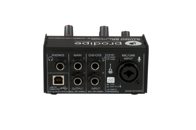 Prodipe Audio USB Interface Studio 22 + - Ev - Entz Music